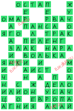 сканворд 16637