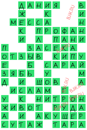сканворд 16667