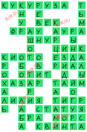 сканворд 16670