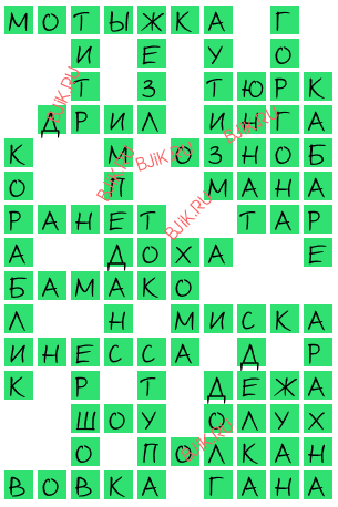 сканворд 16712
