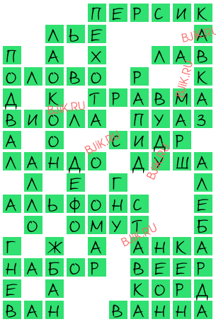 сканворд 16760