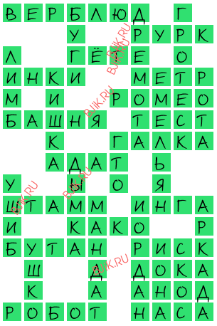 сканворд 16822