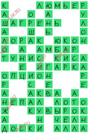 сканворд 16844