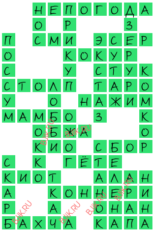 сканворд 16893