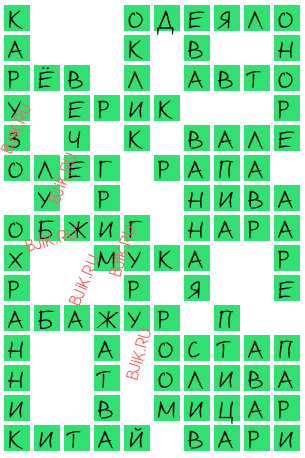 сканворд 16917