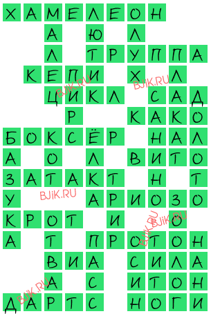 сканворд 16929
