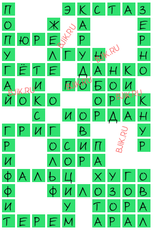 сканворд 16934