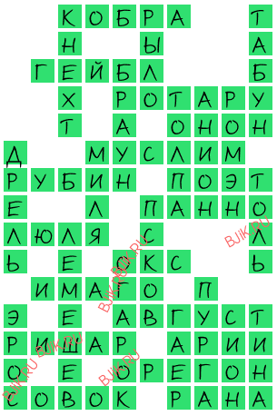 сканворд 16937