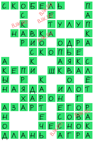 сканворд 16945
