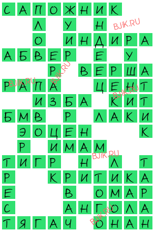 сканворд 17003