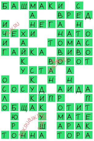 сканворд 17022