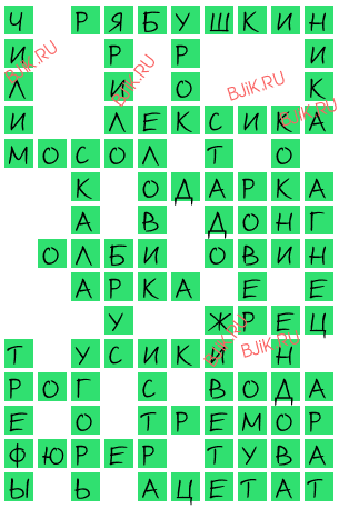 сканворд 17061