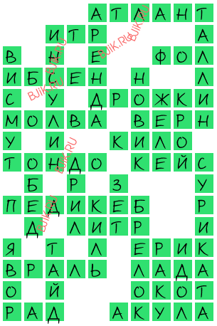 сканворд 17065