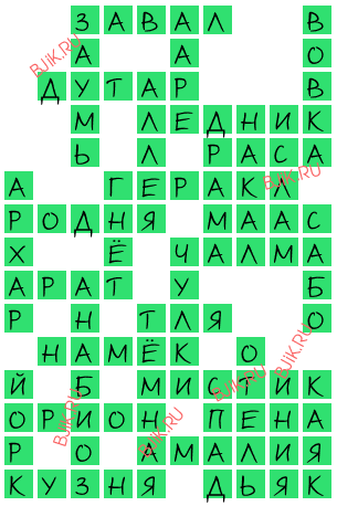сканворд 17067