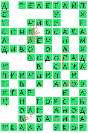 сканворд 17091