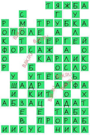сканворд 17113