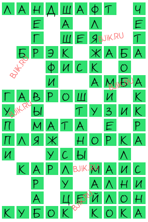 сканворд 17116