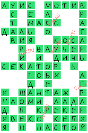 сканворд 17132