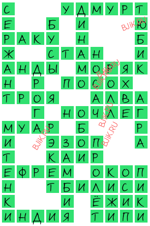 сканворд 17134