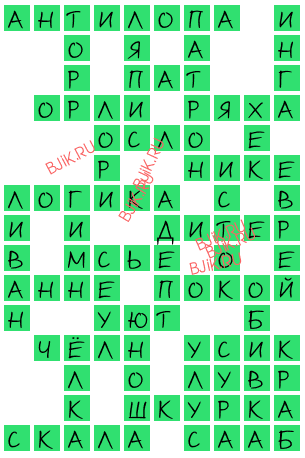 сканворд 17176