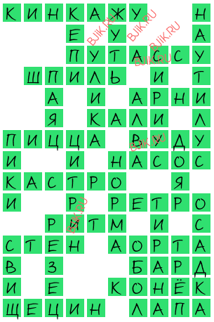 сканворд 17183