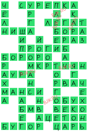 сканворд 17193