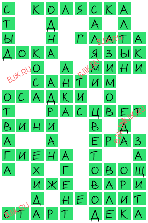 сканворд 17263