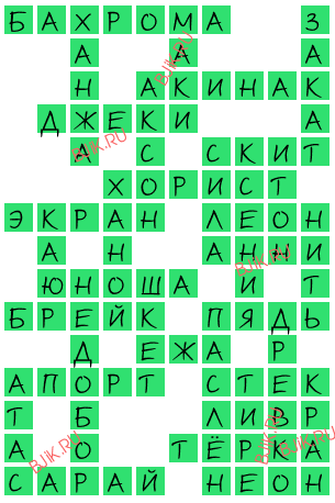 сканворд 17266