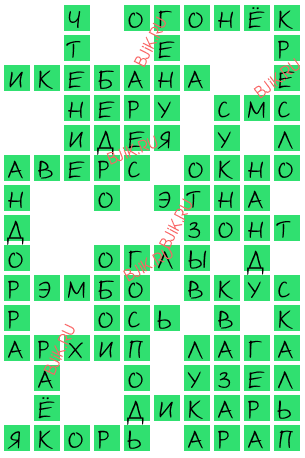сканворд 17287