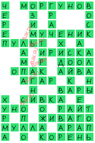 сканворд 17296