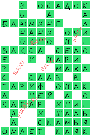 сканворд 17322
