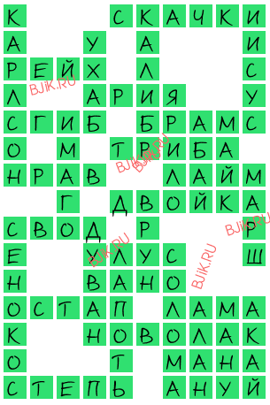 сканворд 17334