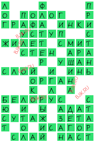 сканворд 17338
