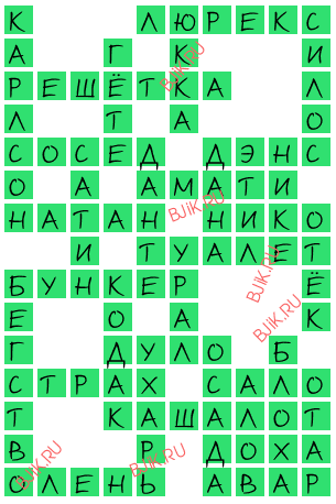 сканворд 17339
