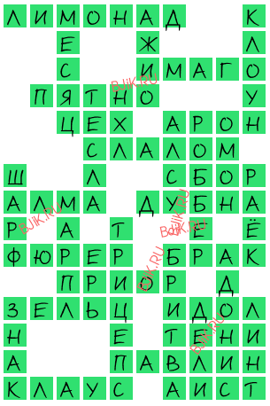 сканворд 17345