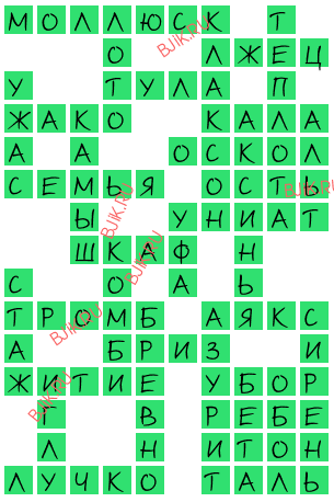 сканворд 17352