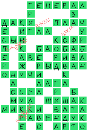 сканворд 17370