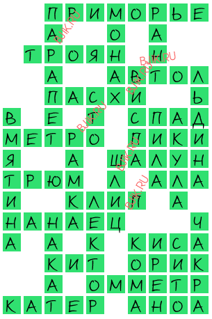 сканворд 17416