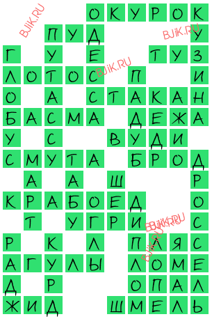 сканворд 17430