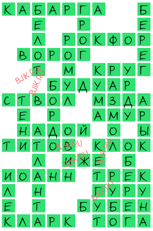 сканворд 17431