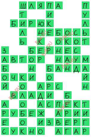 сканворд 17432