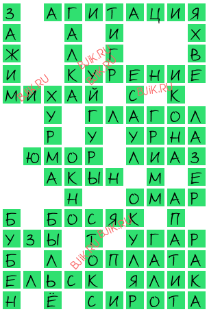 сканворд 17461