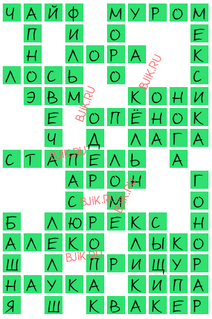 сканворд 17462