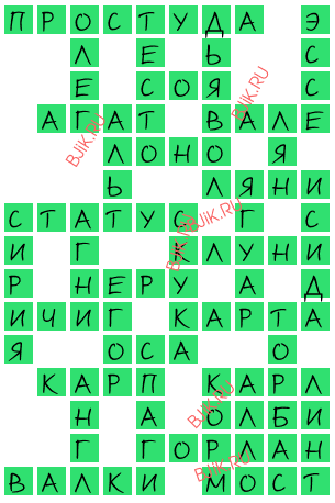 сканворд 17481