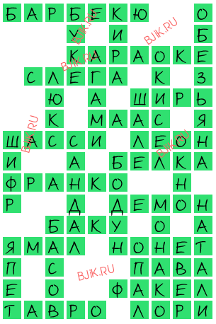 сканворд 17488