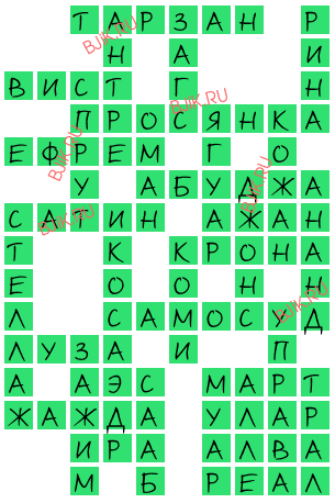 сканворд 17489