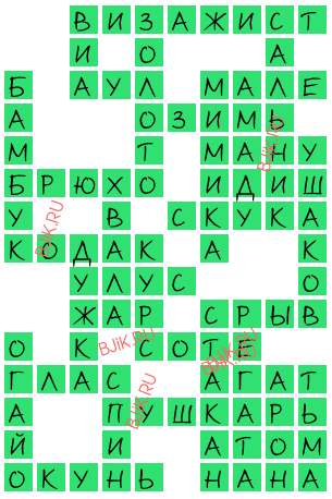 сканворд 17493
