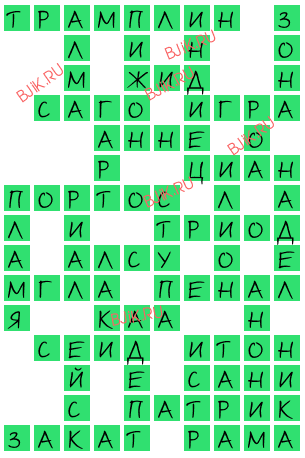 сканворд 17516
