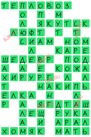 сканворд 17529