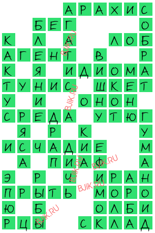 сканворд 17535